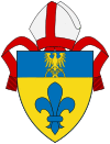 Coat of Arms of the Diocese of Swansea & Brecon.svg