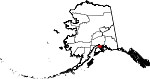 State map highlighting Anchorage