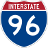 Interstate 96 marker
