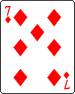 7 of diamonds