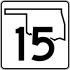State Highway 15 marker