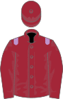 Maroon, mauve epaulets
