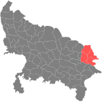 Gorakhpur division.svg