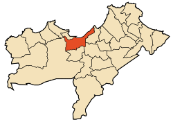 Location of Oran