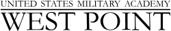 United States Military Academy wordmark.svg
