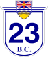 Highway 23 shield