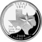 Texas quarter dollar coin