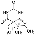 (R)-Butabarbital Formula V1.svg