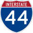 Interstate 44 marker