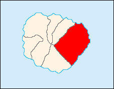 Location San Sebastián in La Gomera