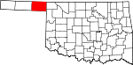 State map highlighting Beaver County