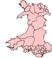 SwanseaWest2007Constituency.svg