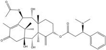 The molecular structure of Taxine B