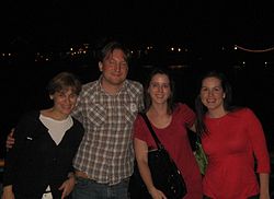 Dr. Sher with three graduate students.jpg
