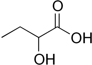 α-hydroxybutyric acid structure