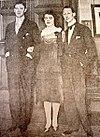 Napier Sturt, his sister Lois and brother in law Evan Morgan, in 1934.jpg