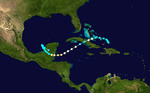 1942 Atlantic hurricane 11 track.png