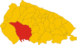 Altamura within the Province of Bari