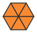 Regular polygons meeting at vertex 6 3 3 3 3 3 3.svg