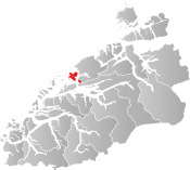 Aukra within Møre og Romsdal