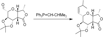 A typical example of the Wittig reaction