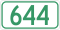 Saskatchewan Route 644.svg