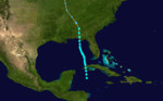 1906 Atlantic tropical storm 1 track.png