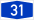 Bundesautobahn 31 number.svg
