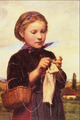 Girl Knitting - Albert Anker.png