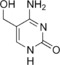 Chemical structure of 5-hydroxymethylcytosine