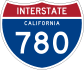 Interstate 780 marker
