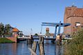 Hafen und Kahldenbrücke über die Peene