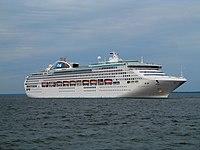 Sea Princess departing Tallinn - Port of Tallinn 3 July 2016.jpg