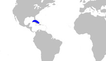 Eridacnis barbouri distmap.png