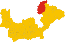 Map of comune of Livigno (province of Sondrio, region Lombardy, Italy).svg