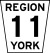 York Regional Road 11.svg