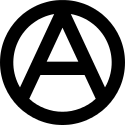 "Circle-A" anarchy symbol
