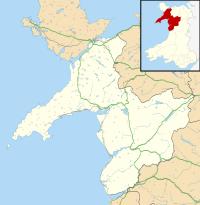 Penrhyn Castle is located in Gwynedd