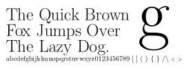 Computer Modern sample text