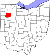 State map highlighting Putnam County