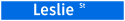 Leslie St sign.svg