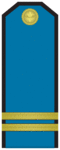 Rank insignia of Младши сержант of the Bulgarian Air forces.png