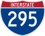 Interstate 295 marker