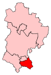 A small constituency, located in the southwest of the county.