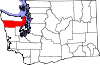State map highlighting Jefferson County