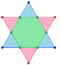 Regular hexagon as intersection of two triangles.png