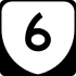 State Route 6 marker