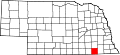 State map highlighting Jefferson County