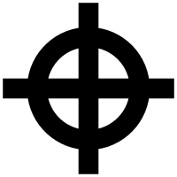 Celtic-style crossed circle.svg