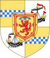 Shield of Arms of the Duke of Rothesay.svg